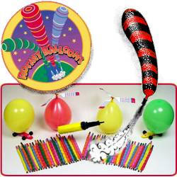  Rocket Balloons, $16.25, This Special TV offer starts with the Rocket Balloon Fun Set which gives you 50 reusable rocket balloons and a two-way action pump. 