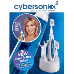  Cybersonic 2 Oralcare System, Introducing Cybersonic2  a new technological breakthrough in sonic oral care for you and your family! This revolutionary system is a new and improved version of our popular Cybersonic oral-care system  with more convenient features than ever before! Its faster, easier to use  and combines 41,000 sonic strokes per minute with patented Cyberspring bristles  to take oral care to a higher power... Now youll be 